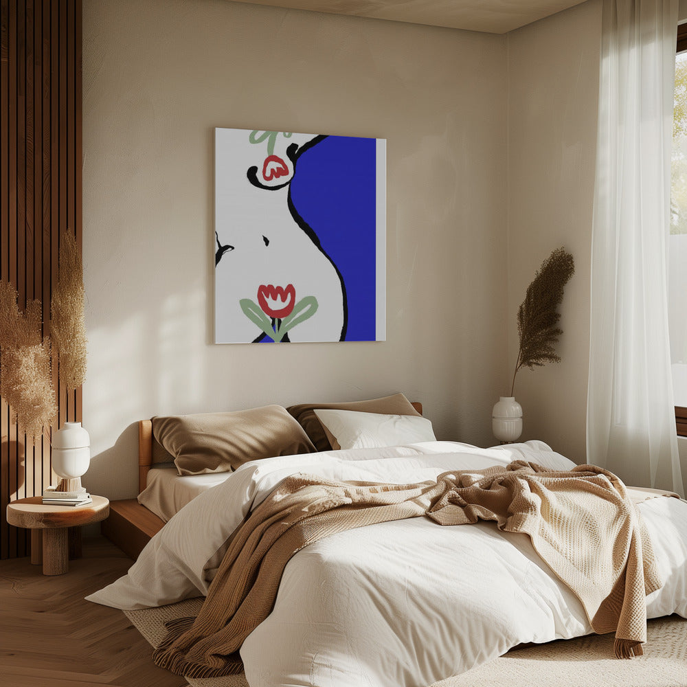 Blooming Silhouette | Canvas