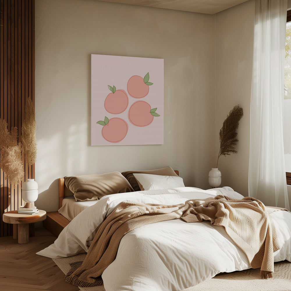 Peachy Quartet | Canvas