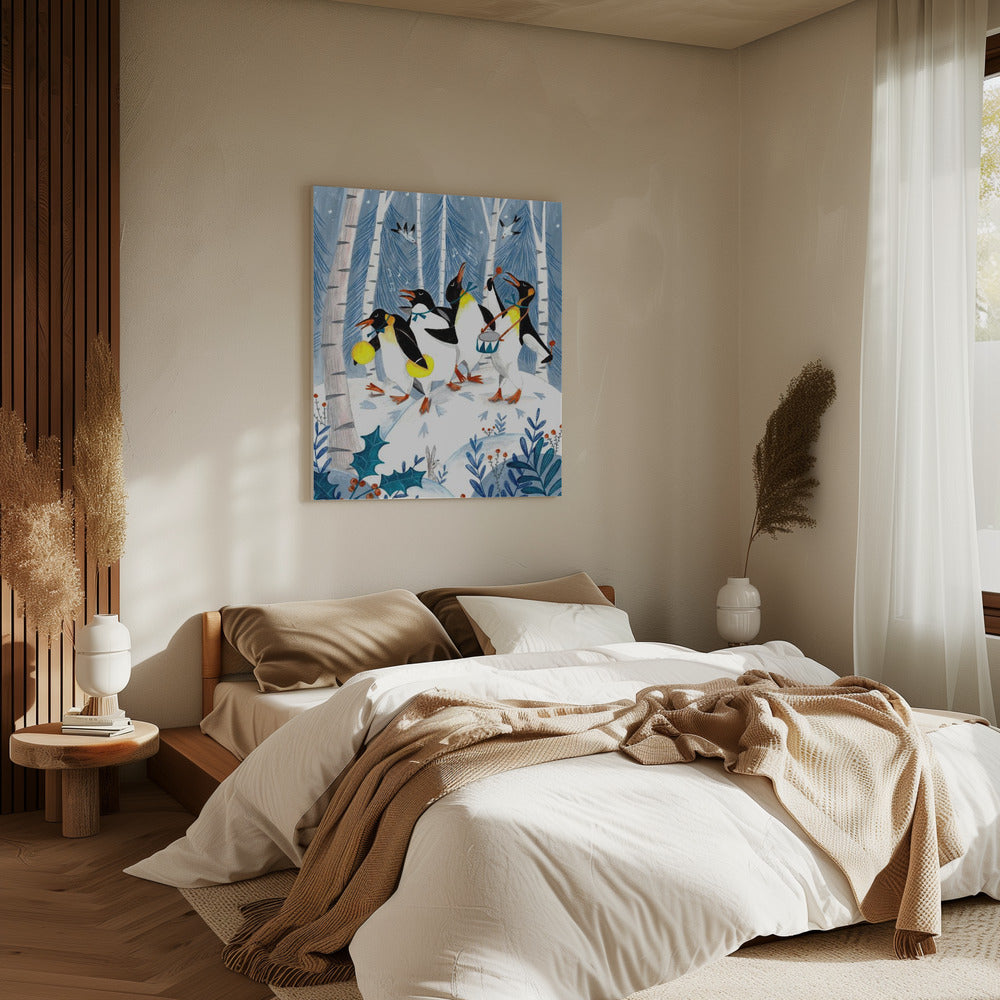 Penguins make music in the forest | Canvas