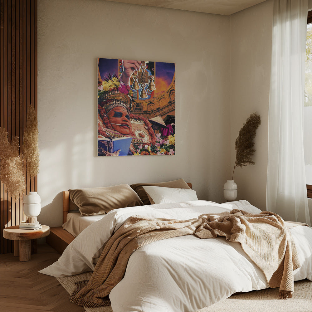 Retro Fantasy Culture Collage | Canvas