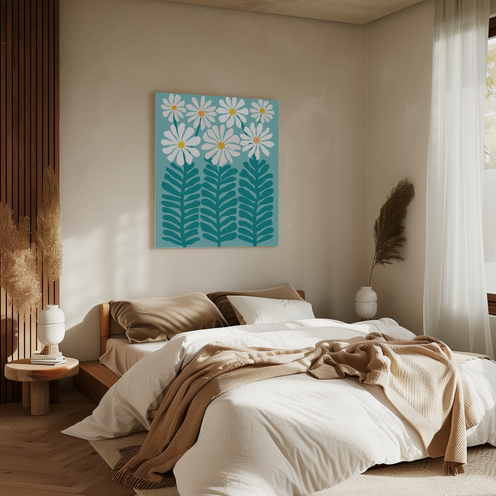 Daisy Floral | Canvas