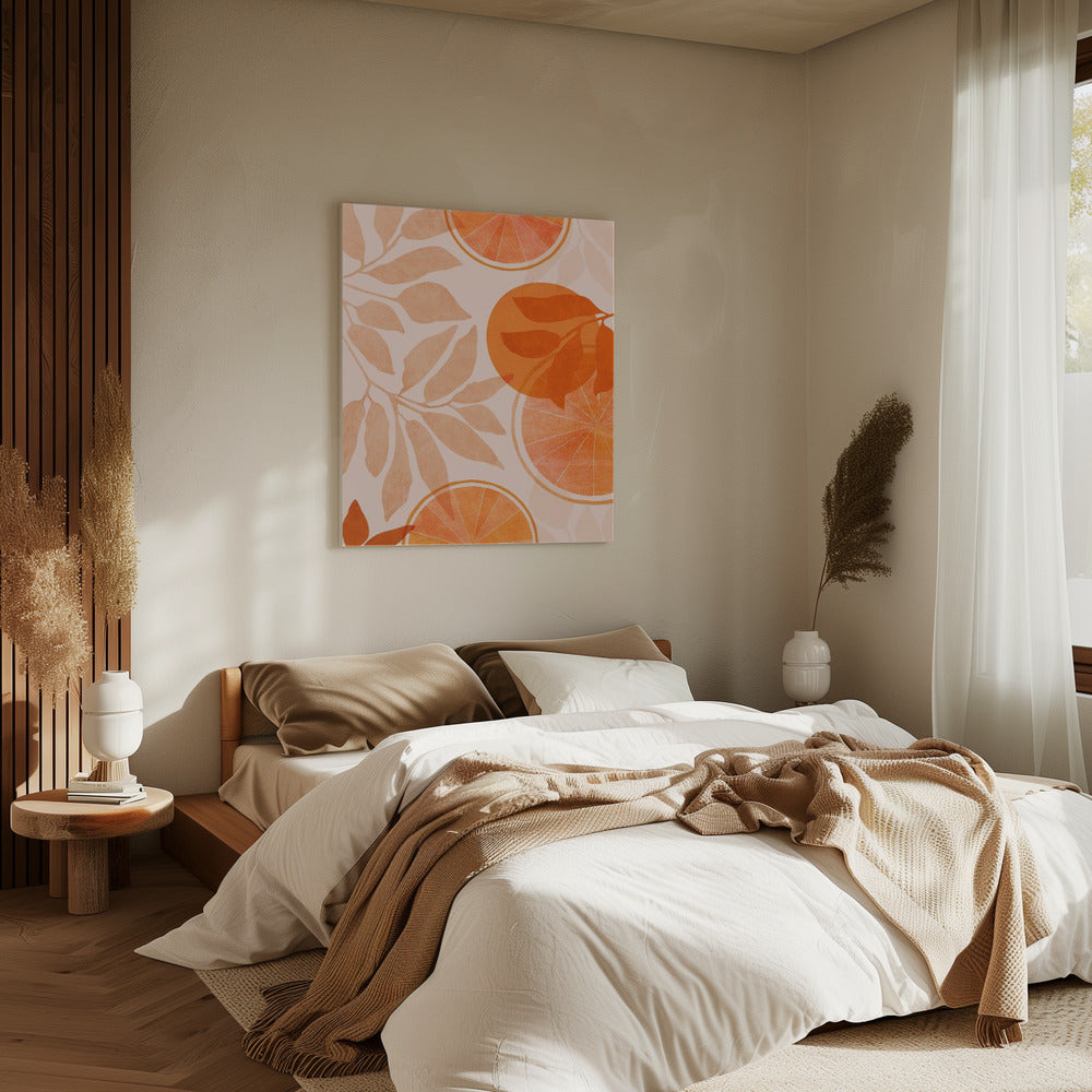 Citrus Collage 4x5 | Canvas