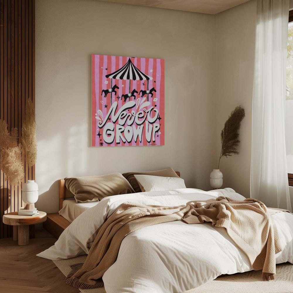 Carousel - Never Grow Up | Canvas