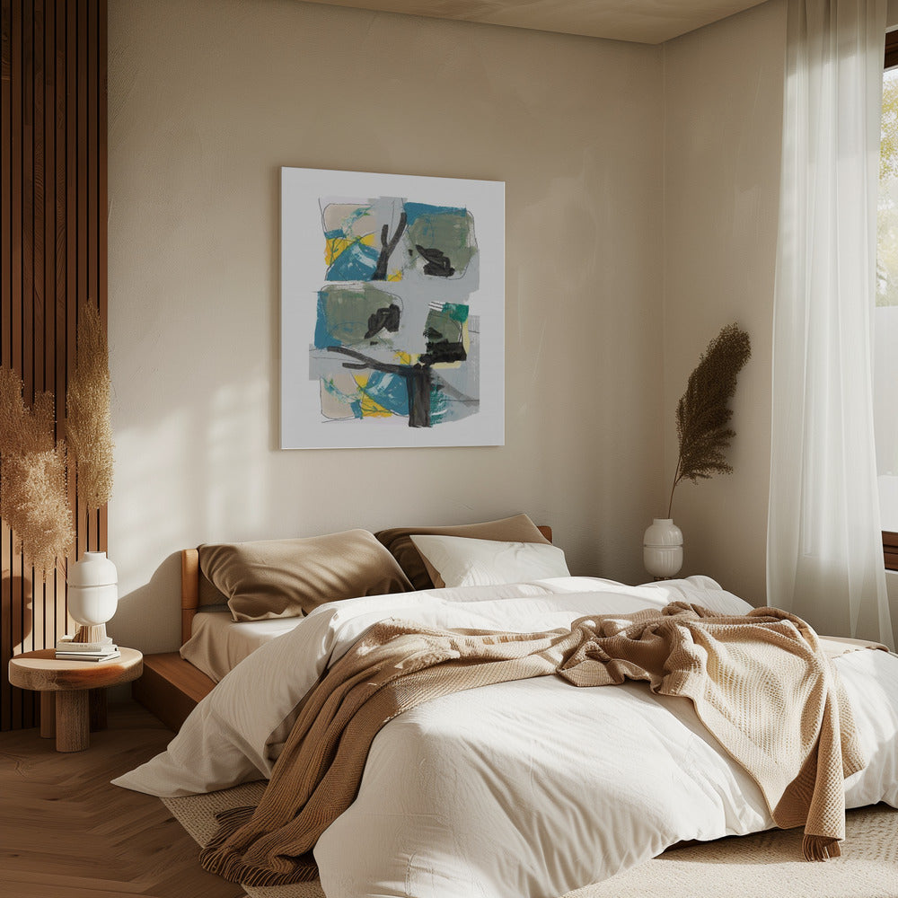 Contemporary Green No2 | Canvas