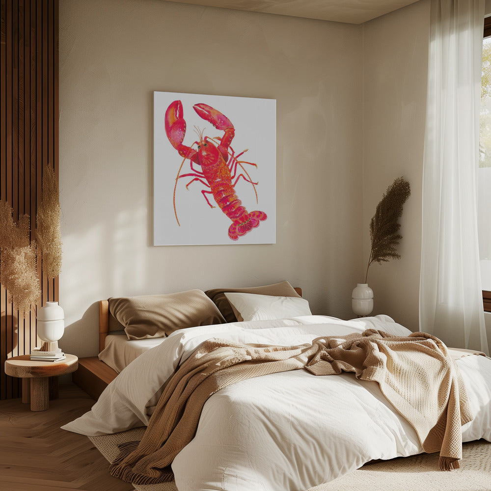 Patterned Lobster | Canvas