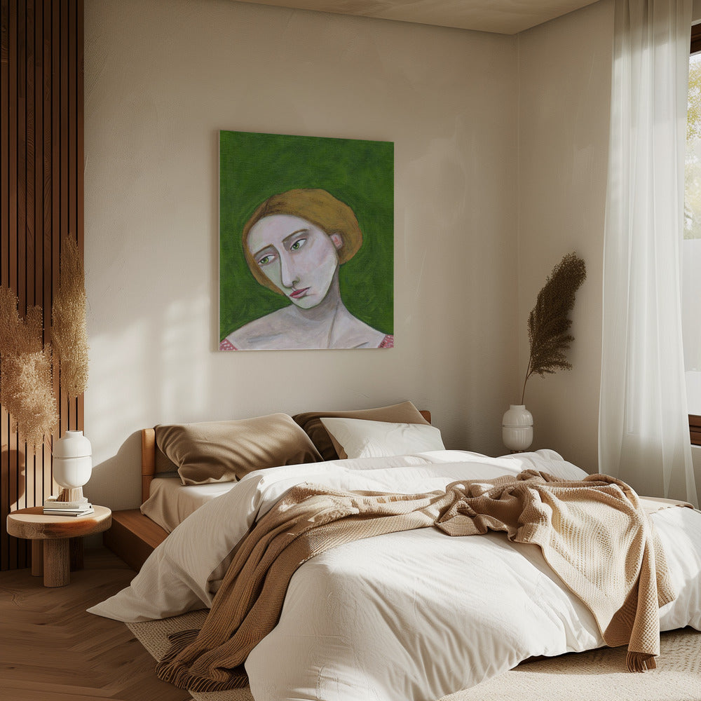 Lady looking down | Canvas