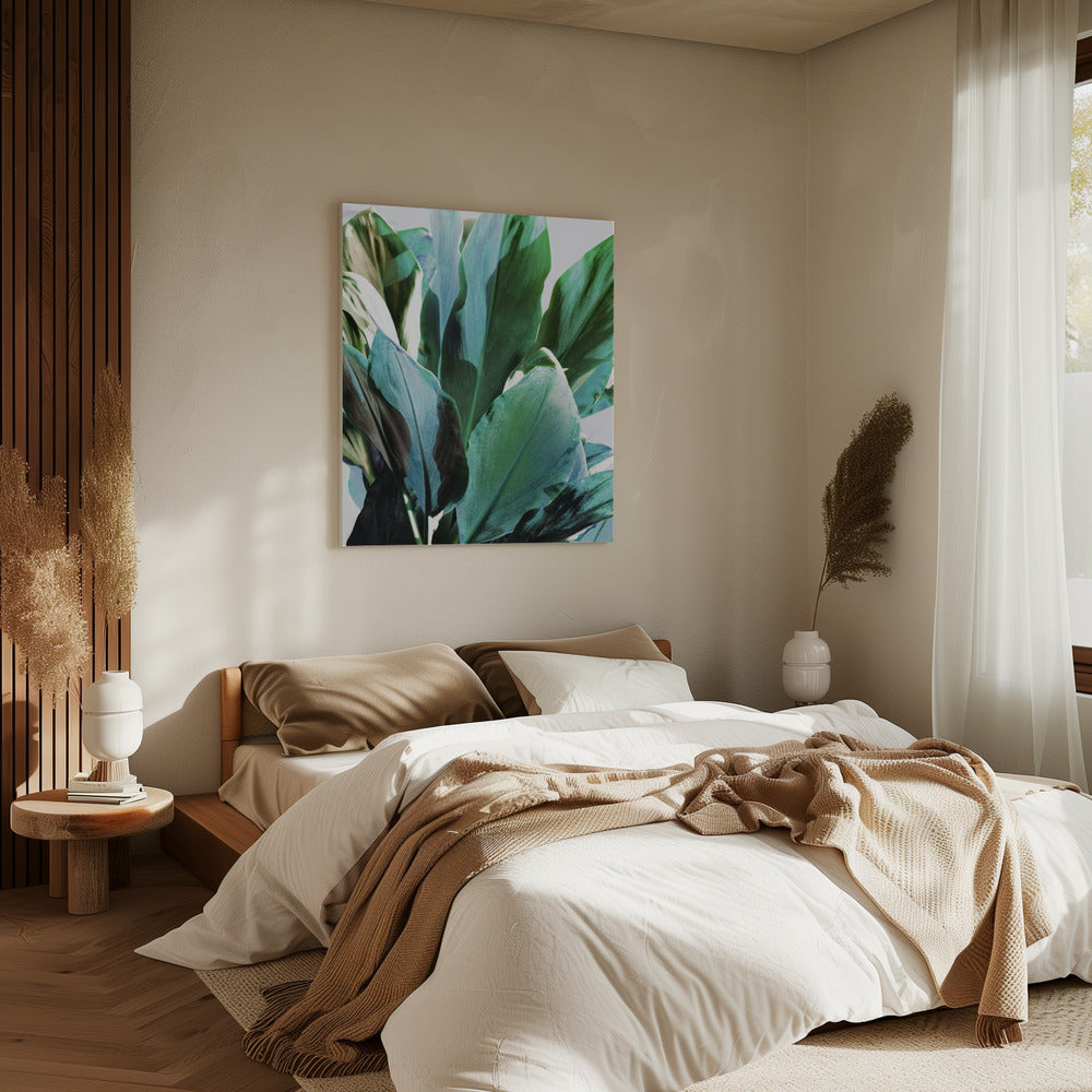 Green Leaves I | Canvas