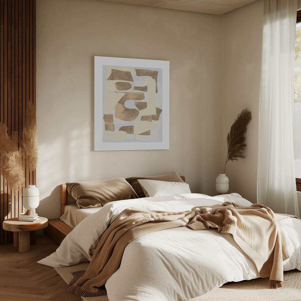 Earthy Fragments | Canvas