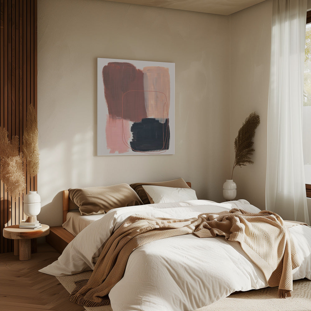 Abstract Brush Strokes 120 | Canvas