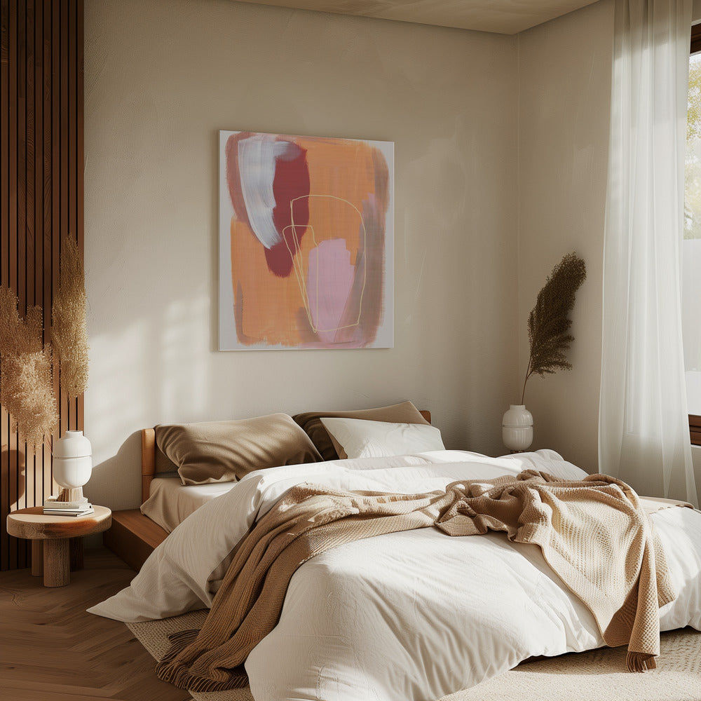 Abstract Brush Strokes 125 | Canvas