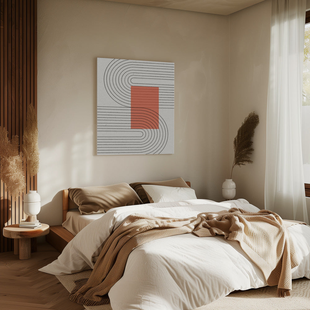 Curved Harmony | Canvas