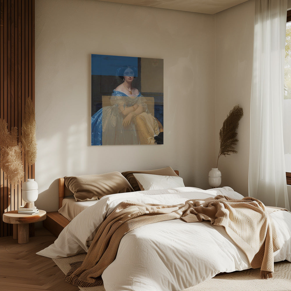 Baroque Portrait Contemporary Collage | Canvas