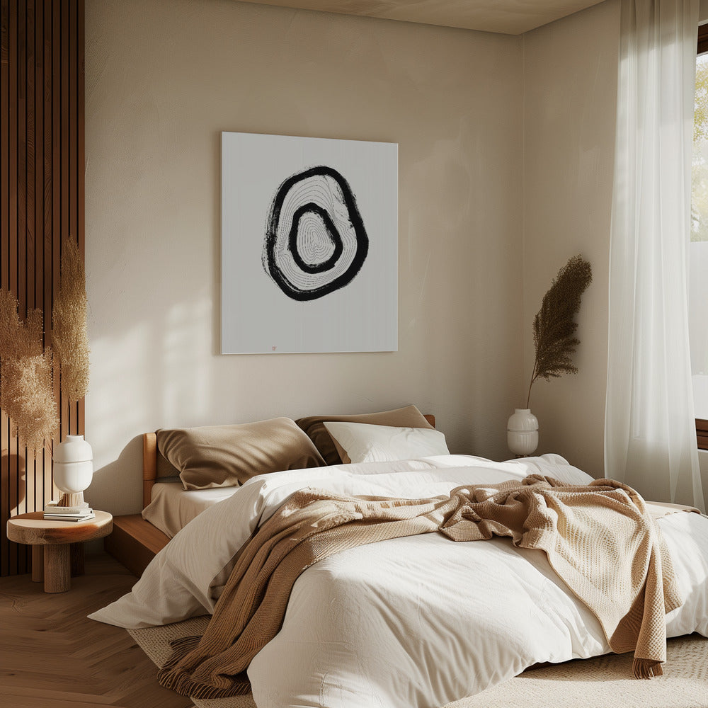 The Rings Of Suminagashi | Canvas