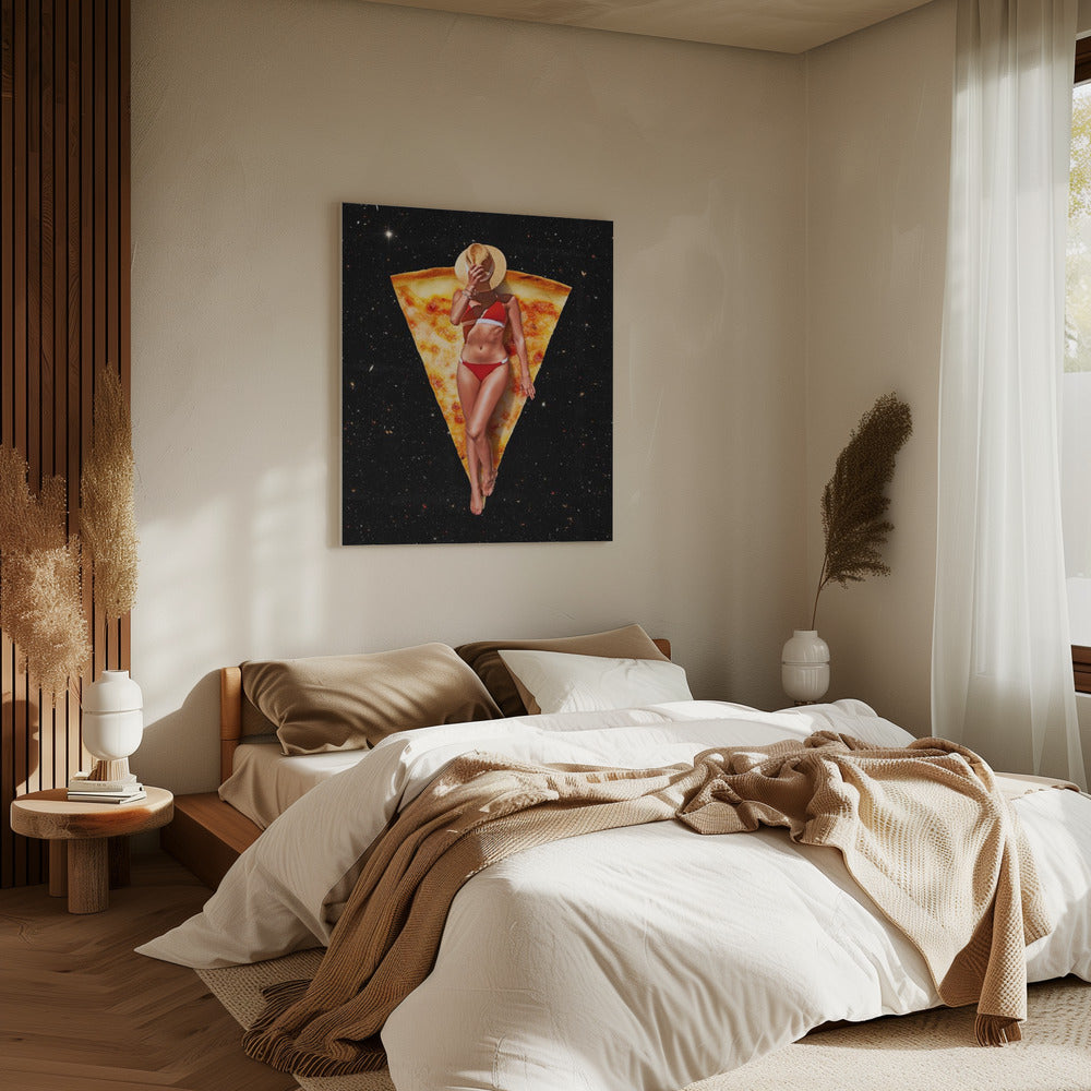 Pizza Sun Tan | Canvas