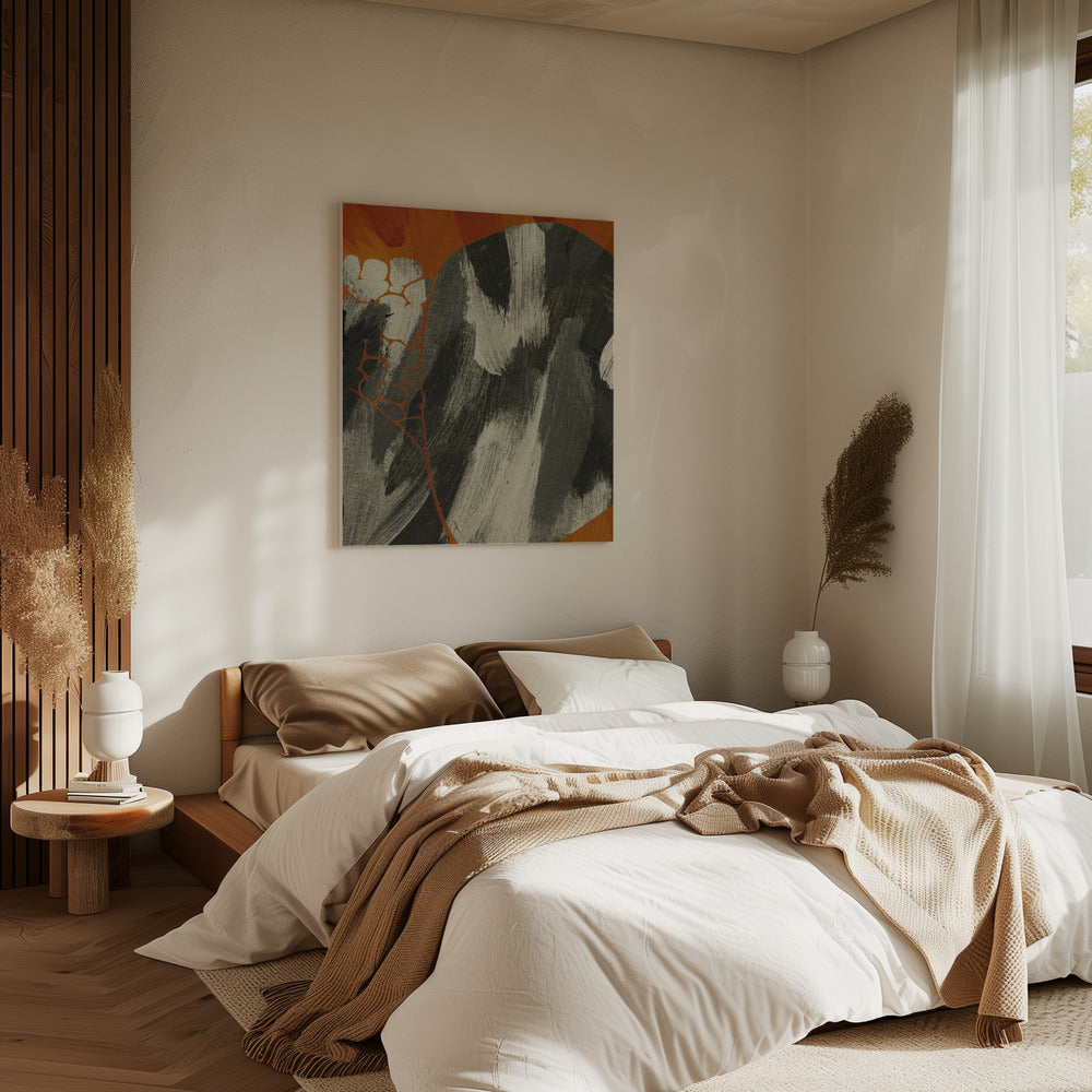 Earthy Abstract Flow | Canvas