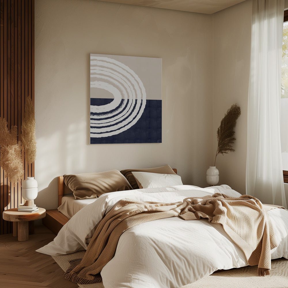 Blue Rainbow | Canvas