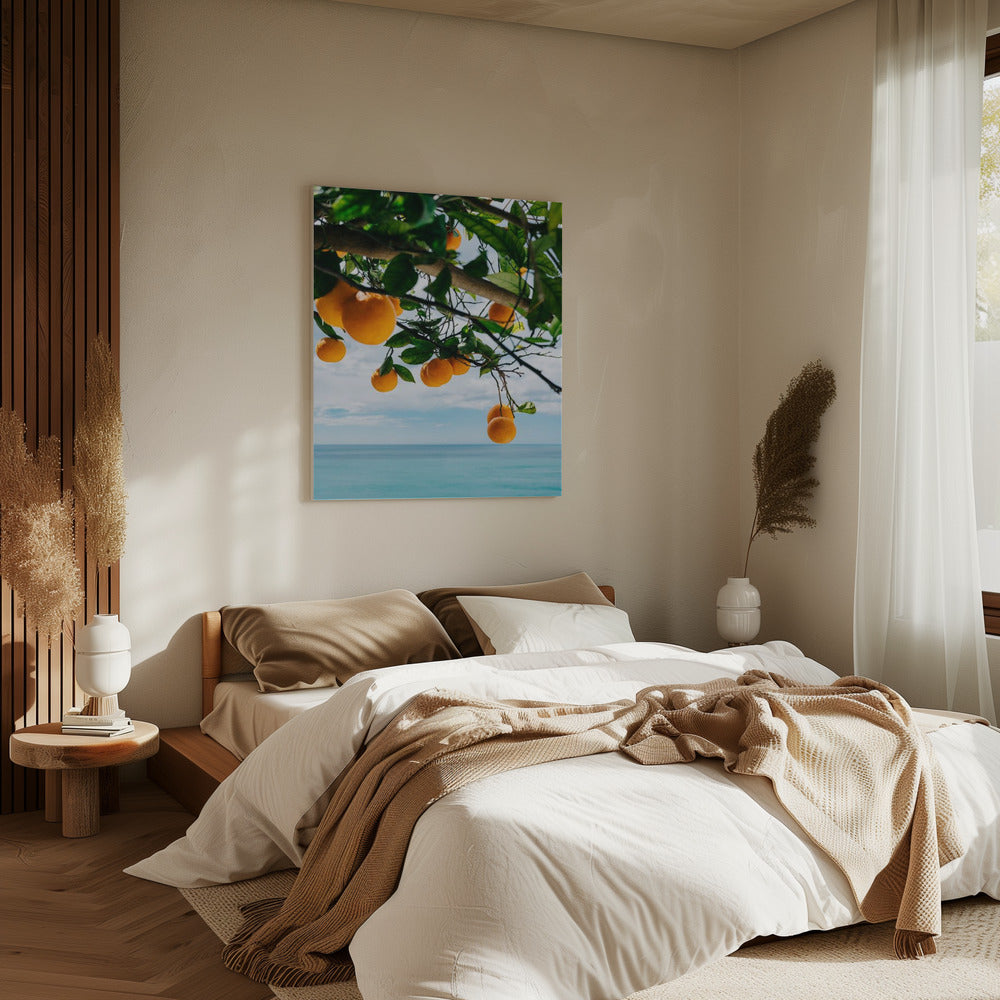 Amalfi Coast Oranges IV | Canvas