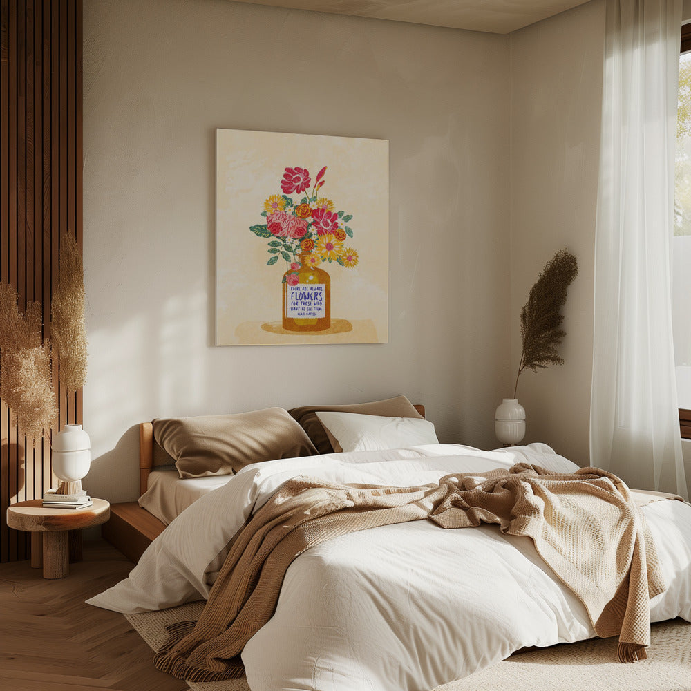 Always flowers | Canvas