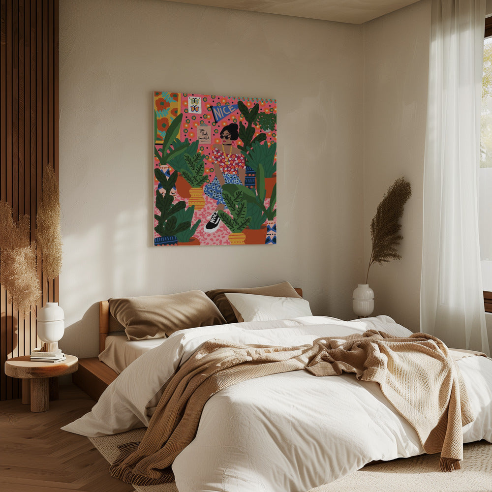 Floral Student Room | Canvas