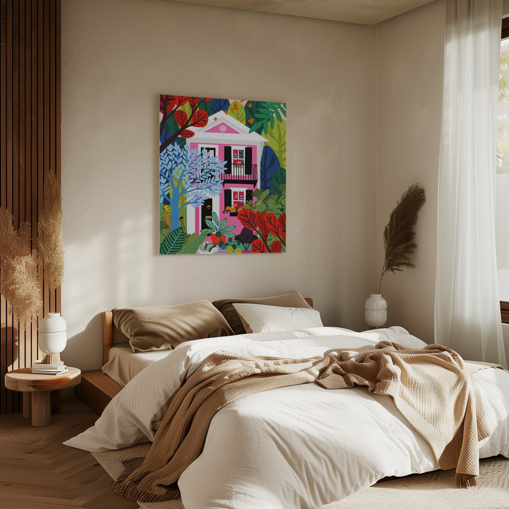 House In the Woods | Canvas