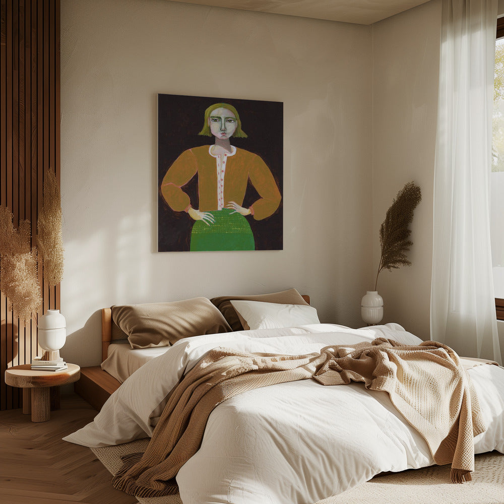 Determined Woman | Canvas