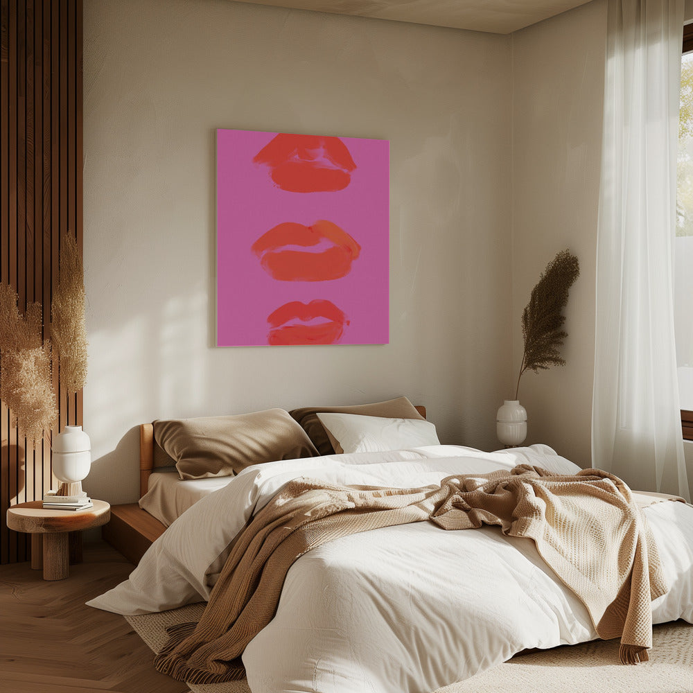 Neon Pout Series | Canvas
