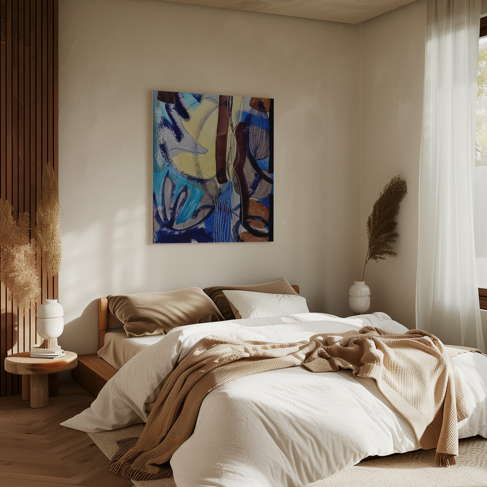 Little Fish, Big Fish I | Canvas