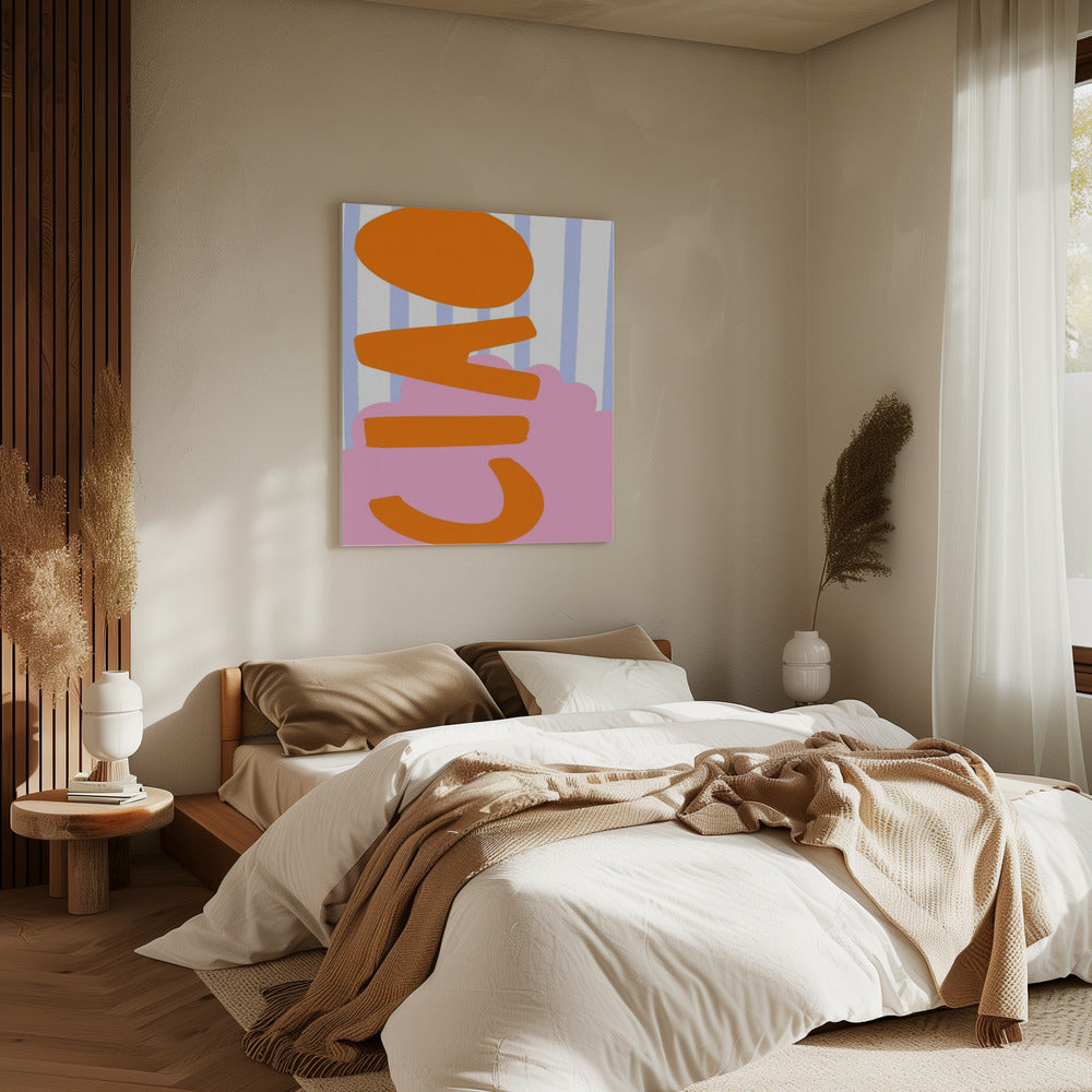 Floating Shapes Parade | Canvas