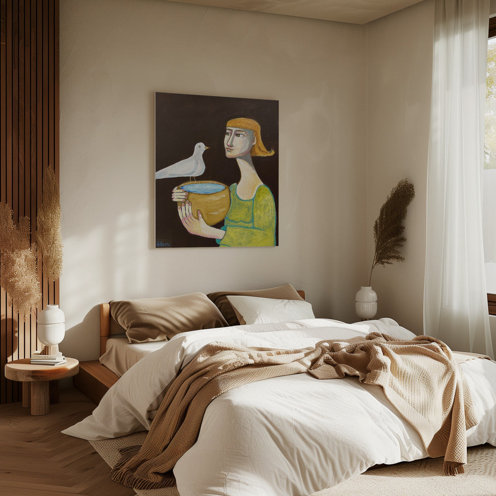 The water giver | Canvas