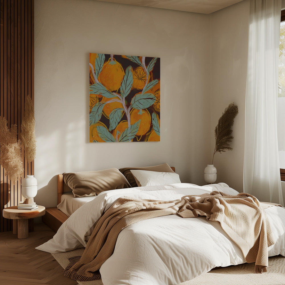 Orange Orchard Vibes | Canvas