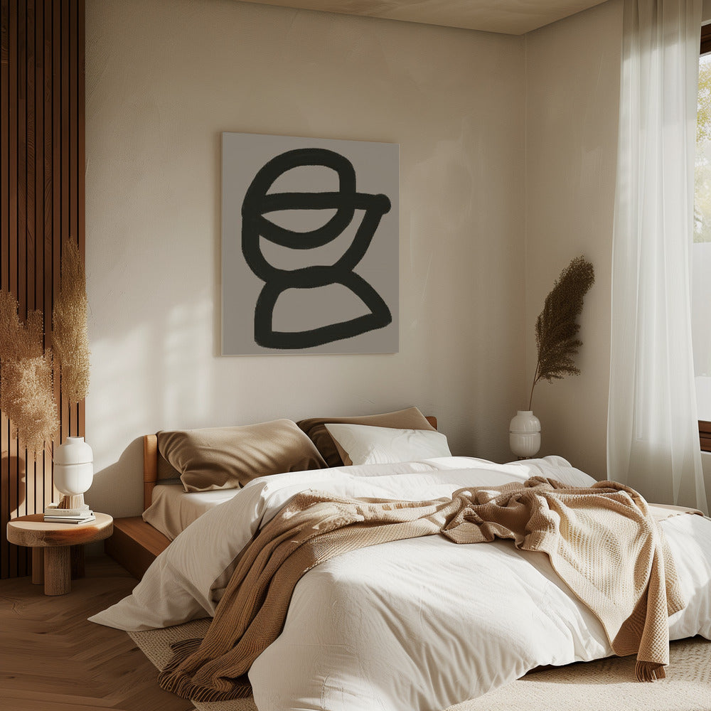 Bold Abstract Form | Canvas