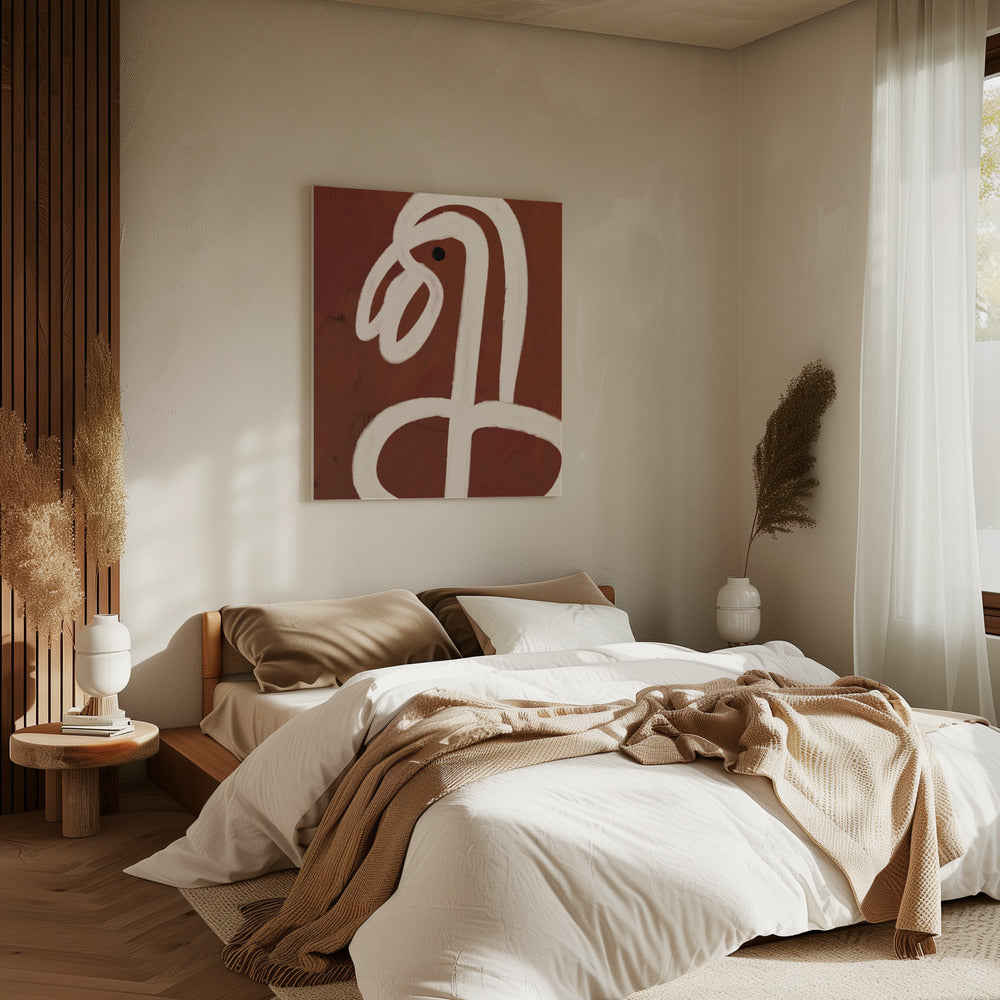 Curved Serenity | Canvas