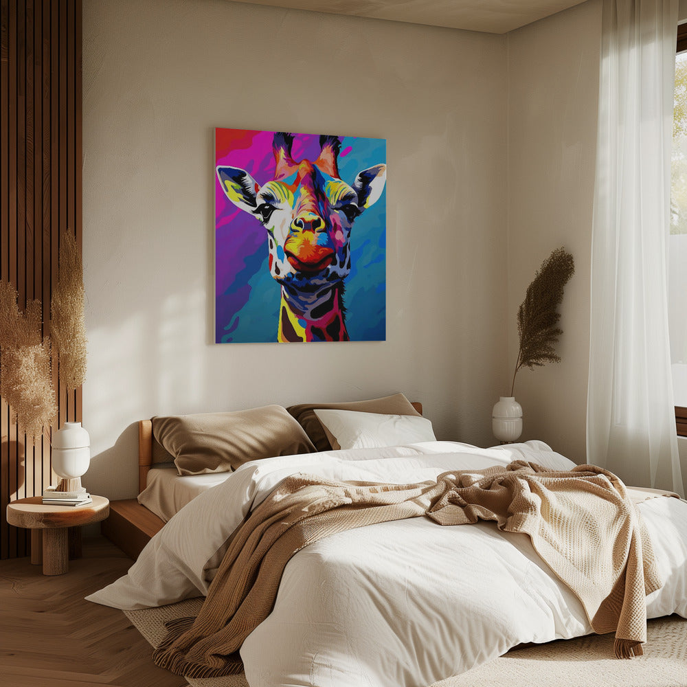 Giraffe Pop Art | Canvas