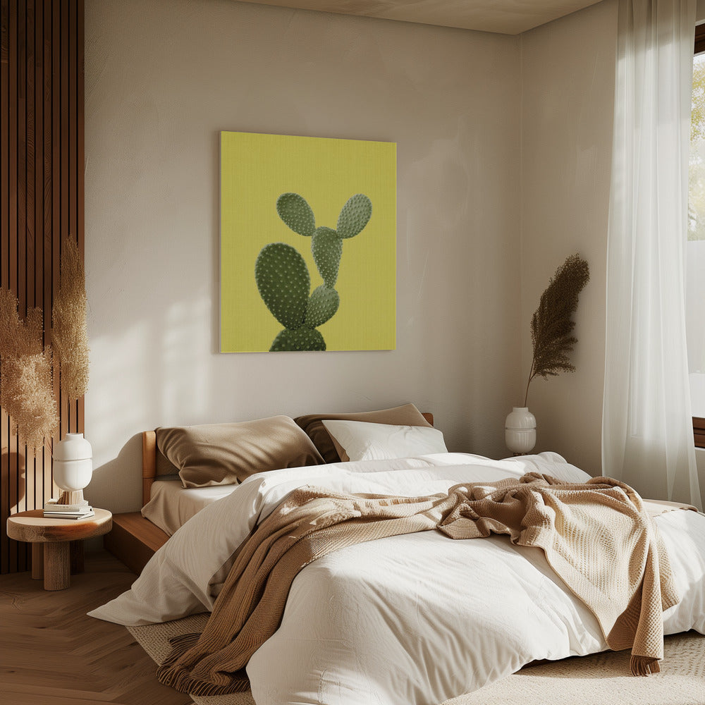 Yellow Cactus | Canvas
