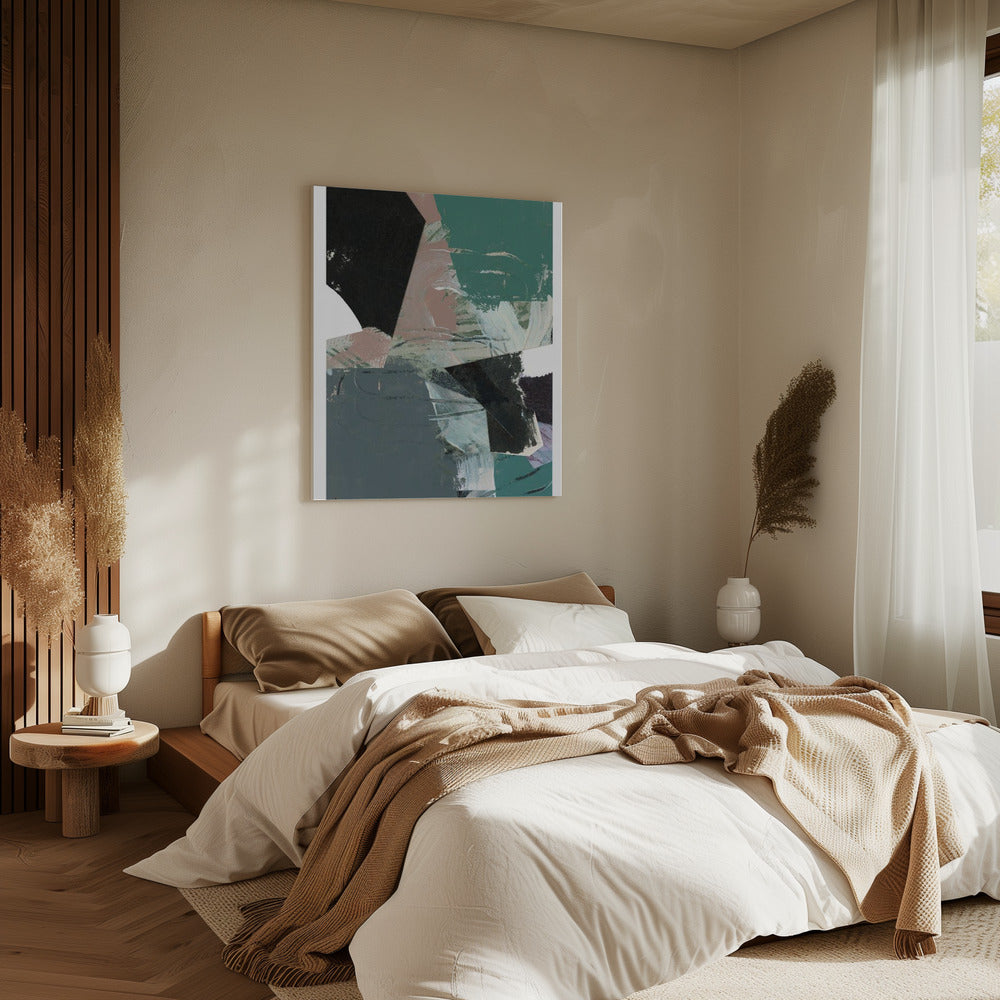 Blue Black Neutral White 3 | Canvas