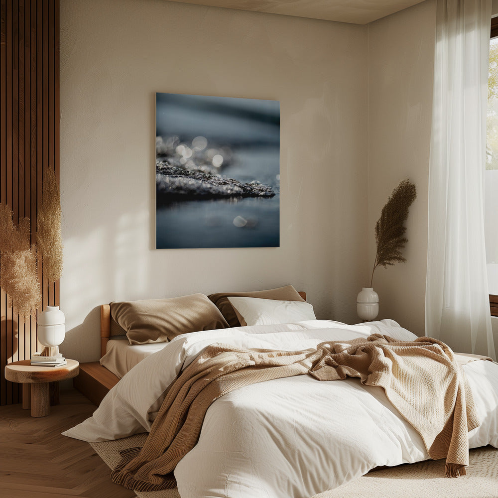 Waves and Glitter | Canvas