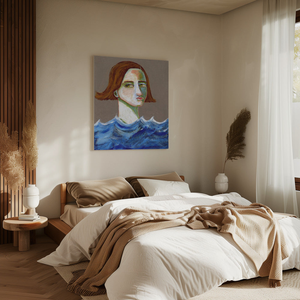 The Swimmer | Canvas