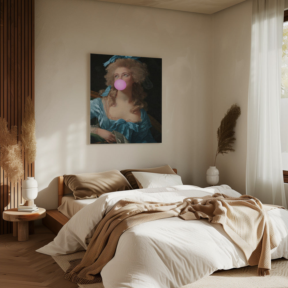 Bubblegumblue Ratioiso | Canvas