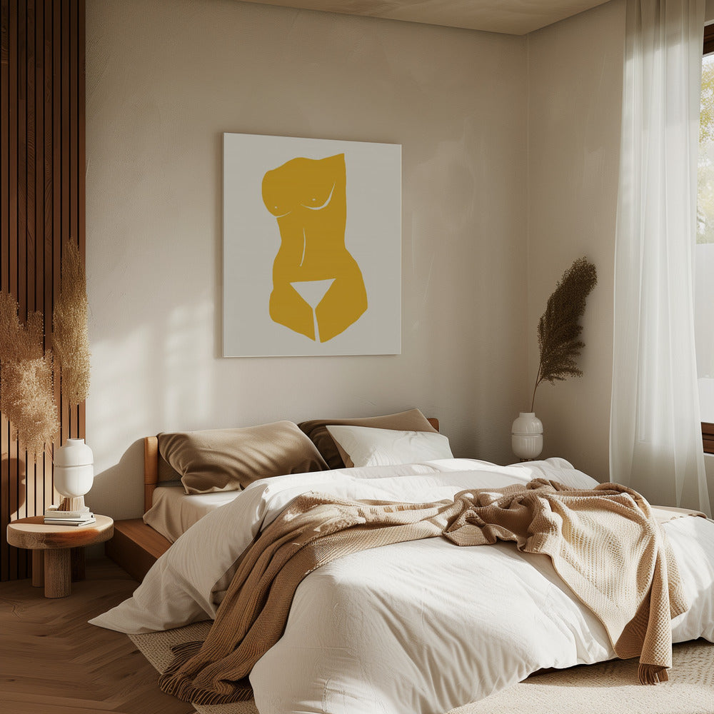 The yellow muse 04 | Canvas