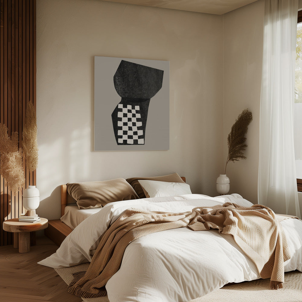 Checkered Abstraction | Canvas