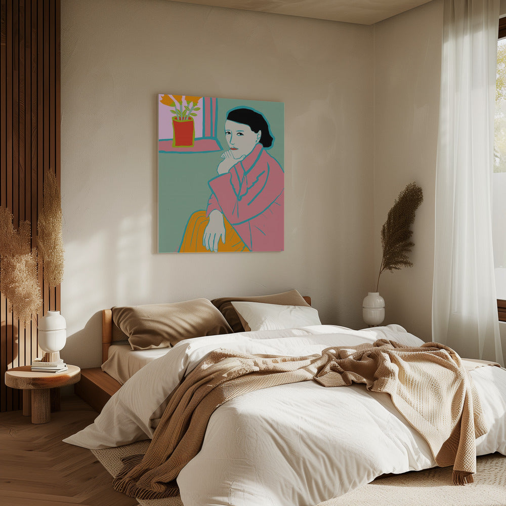 Lady in Pink | Canvas