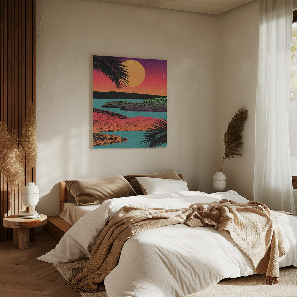 Retro Sunset | Canvas