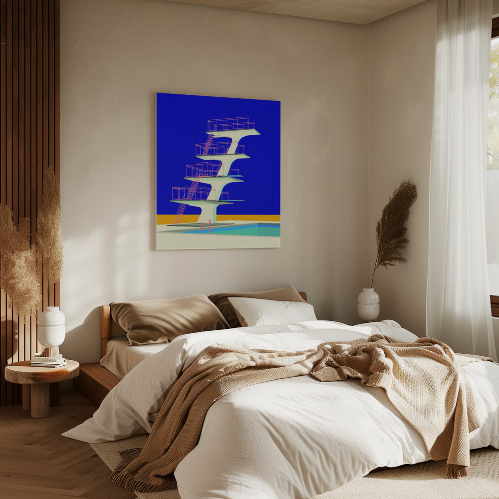Diving Tower | Canvas