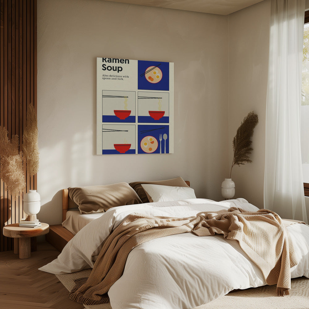 Poster Ramen Soup | Canvas
