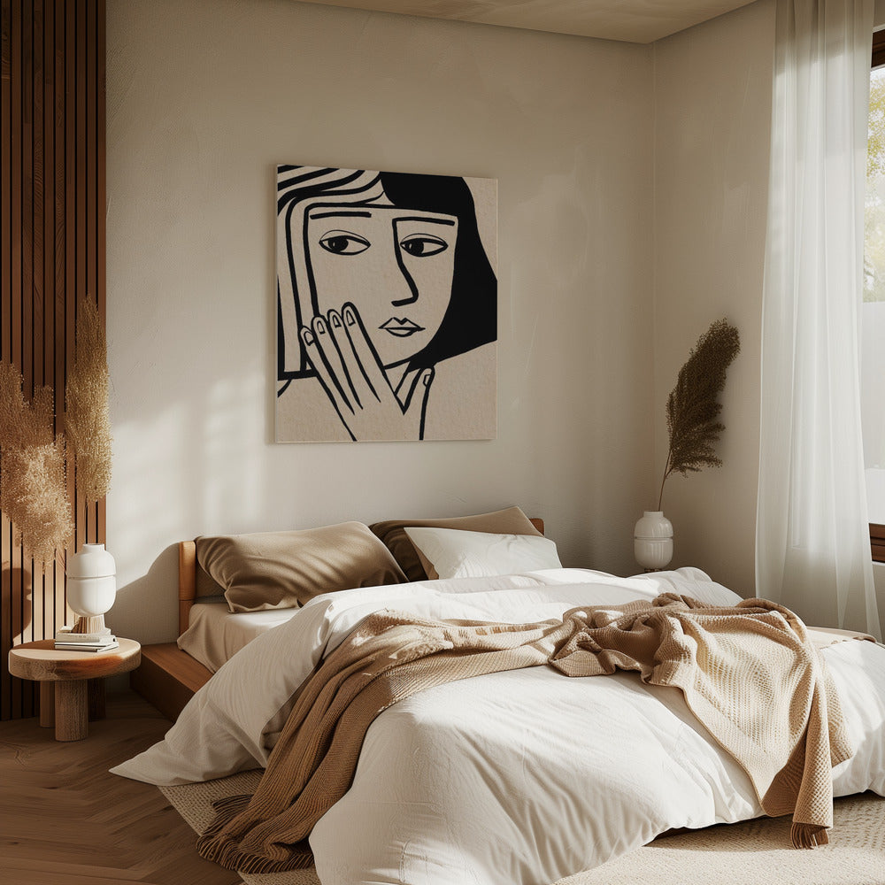 Girl with the Look | Canvas