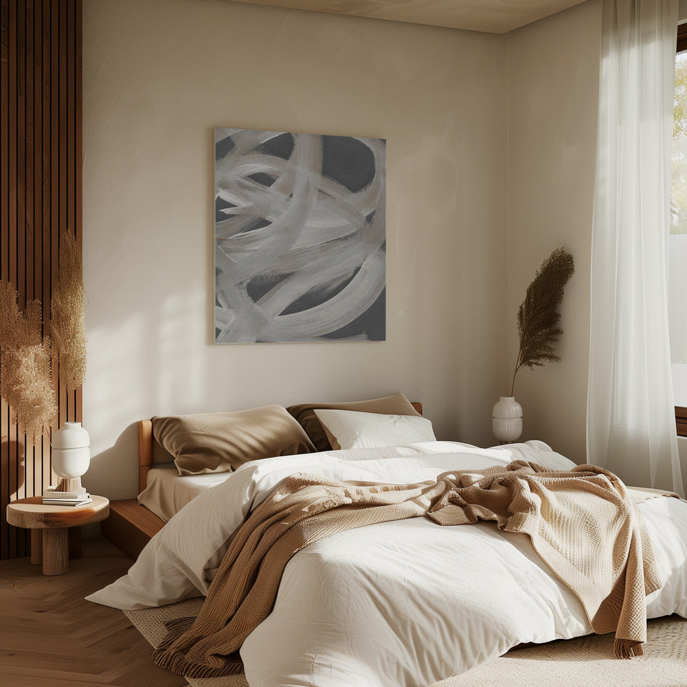 Abstract Brush Strokes 129X | Canvas