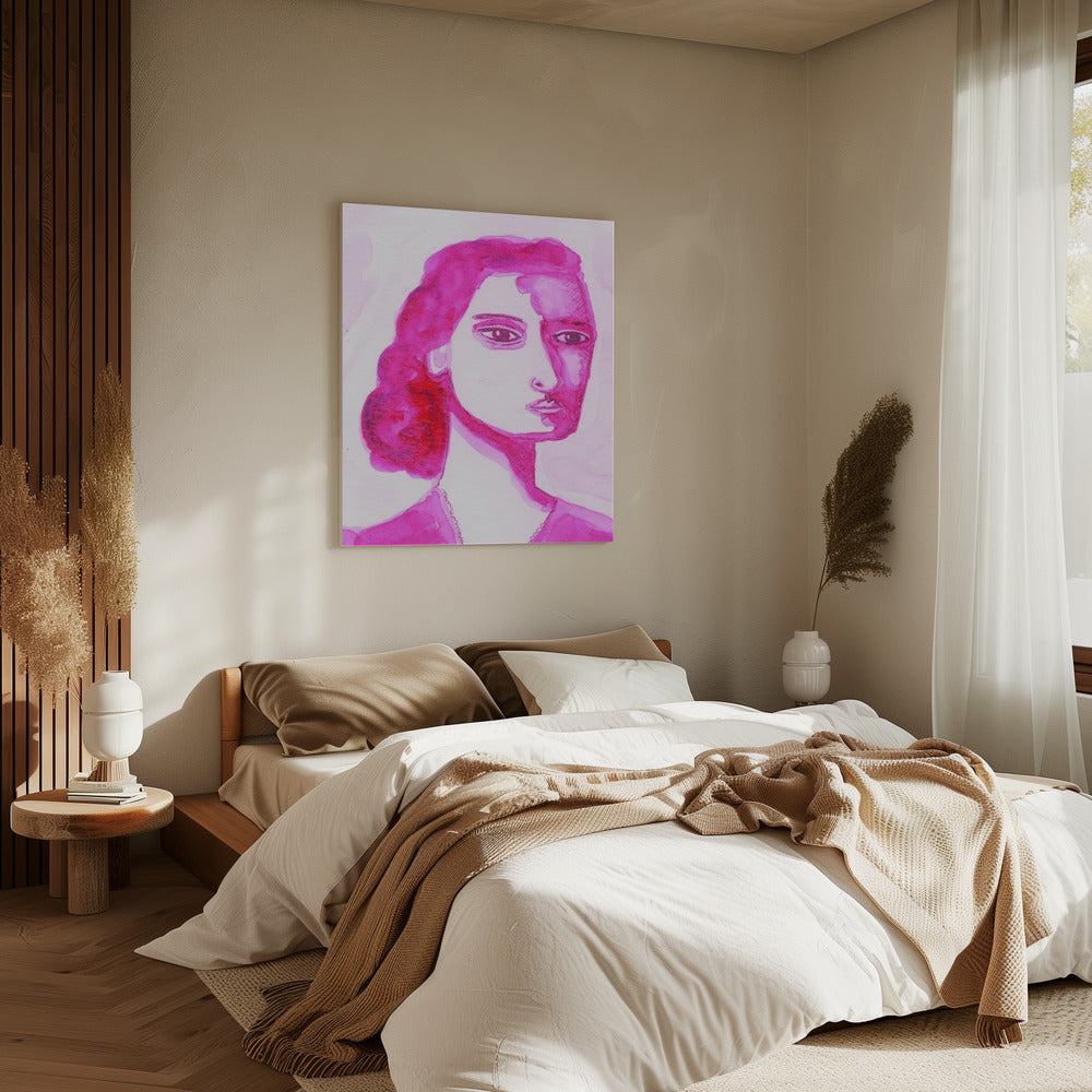 I Am Woman Pink | Canvas