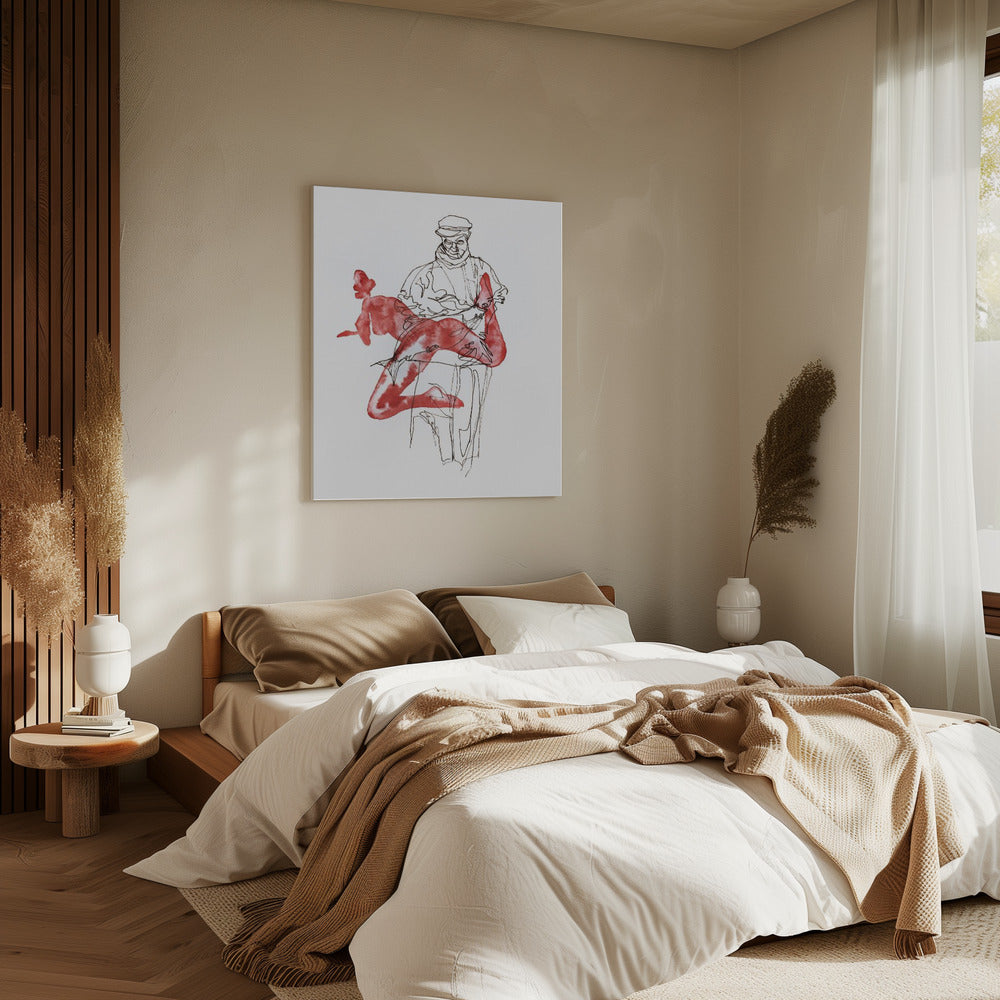 Fishers Frau | Canvas