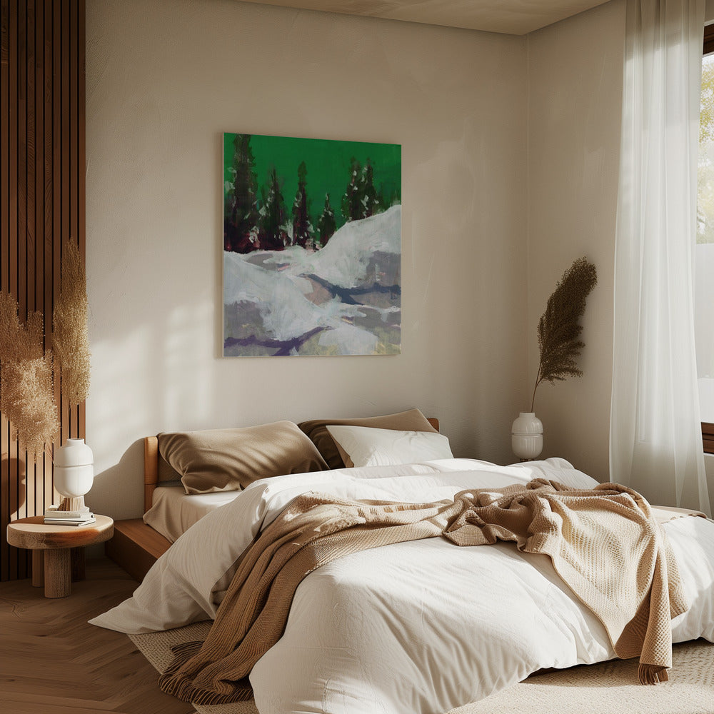 Winter Scene In the Forest 2 | Canvas