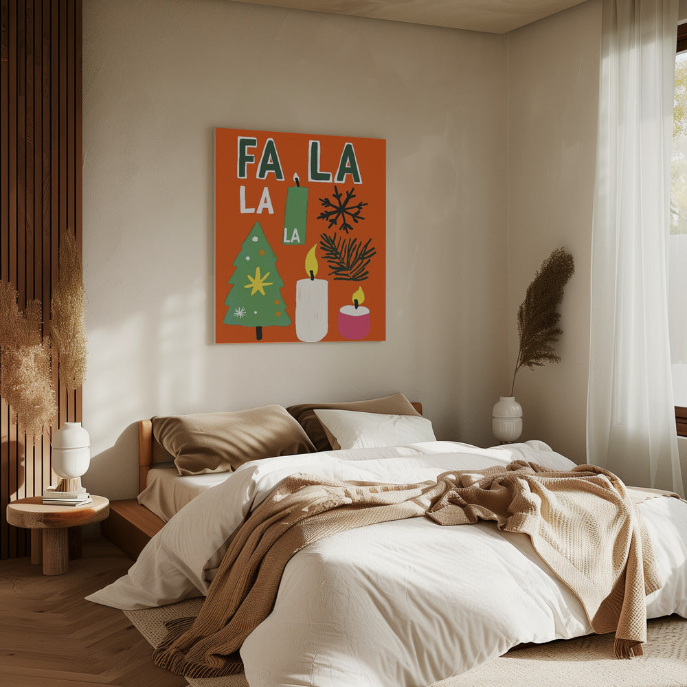 Festive Cheer Burst | Canvas